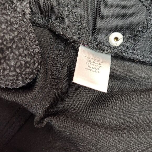 Christopher & Banks Signature Slimming Dress Pants Women's 12 Gray Straight Leg - Picture 7 of 8